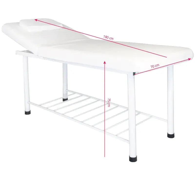 Massage couch basic white BarberCity