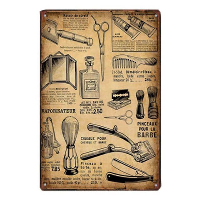 Barber Vintage Metal #07