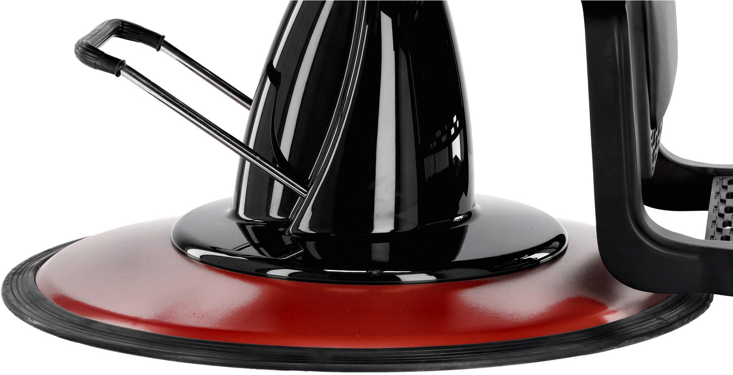 Barber chair Black-RED
