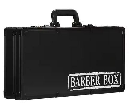 Aluminum Barber Tool Case Svart