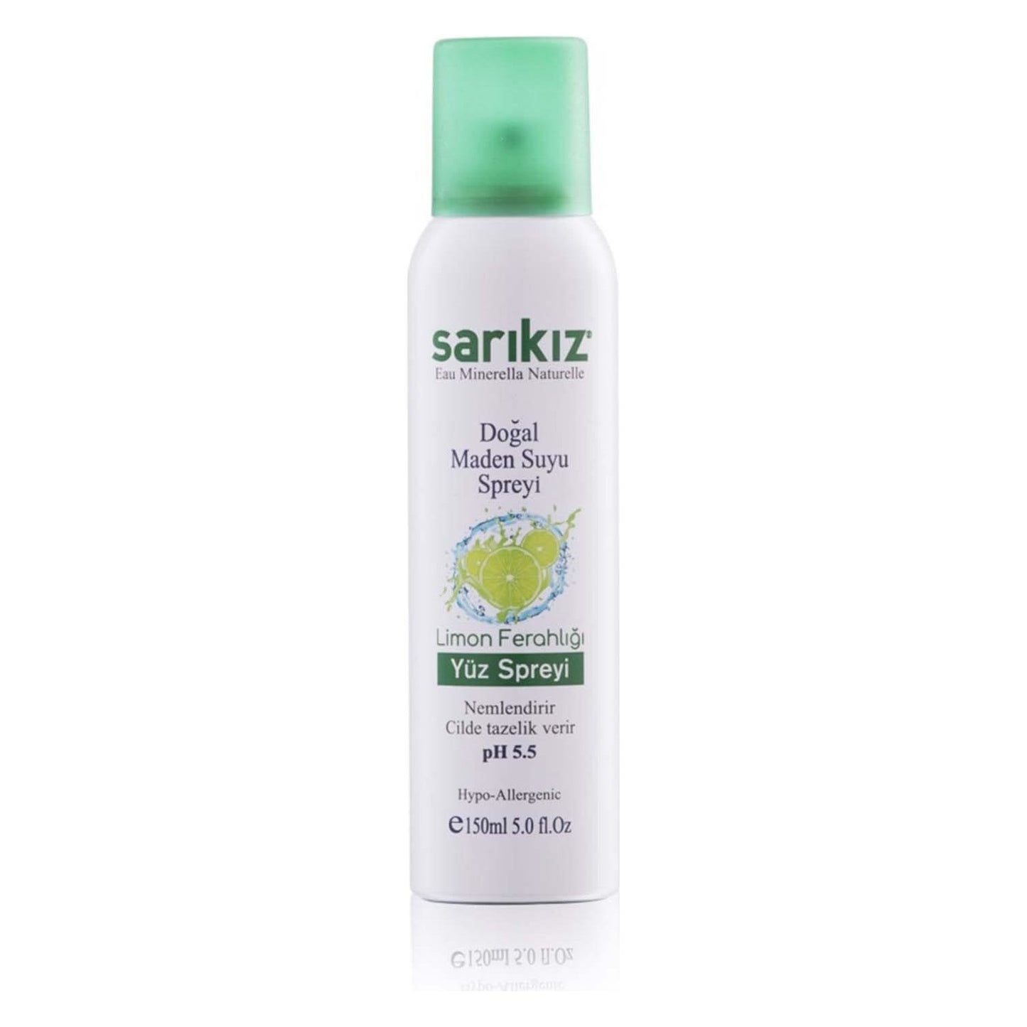 Sarıkız mineralvattenspray 150 ml citronfriskhet