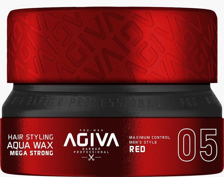05 Wax Aqua Mega Strong Rouge AGIVA