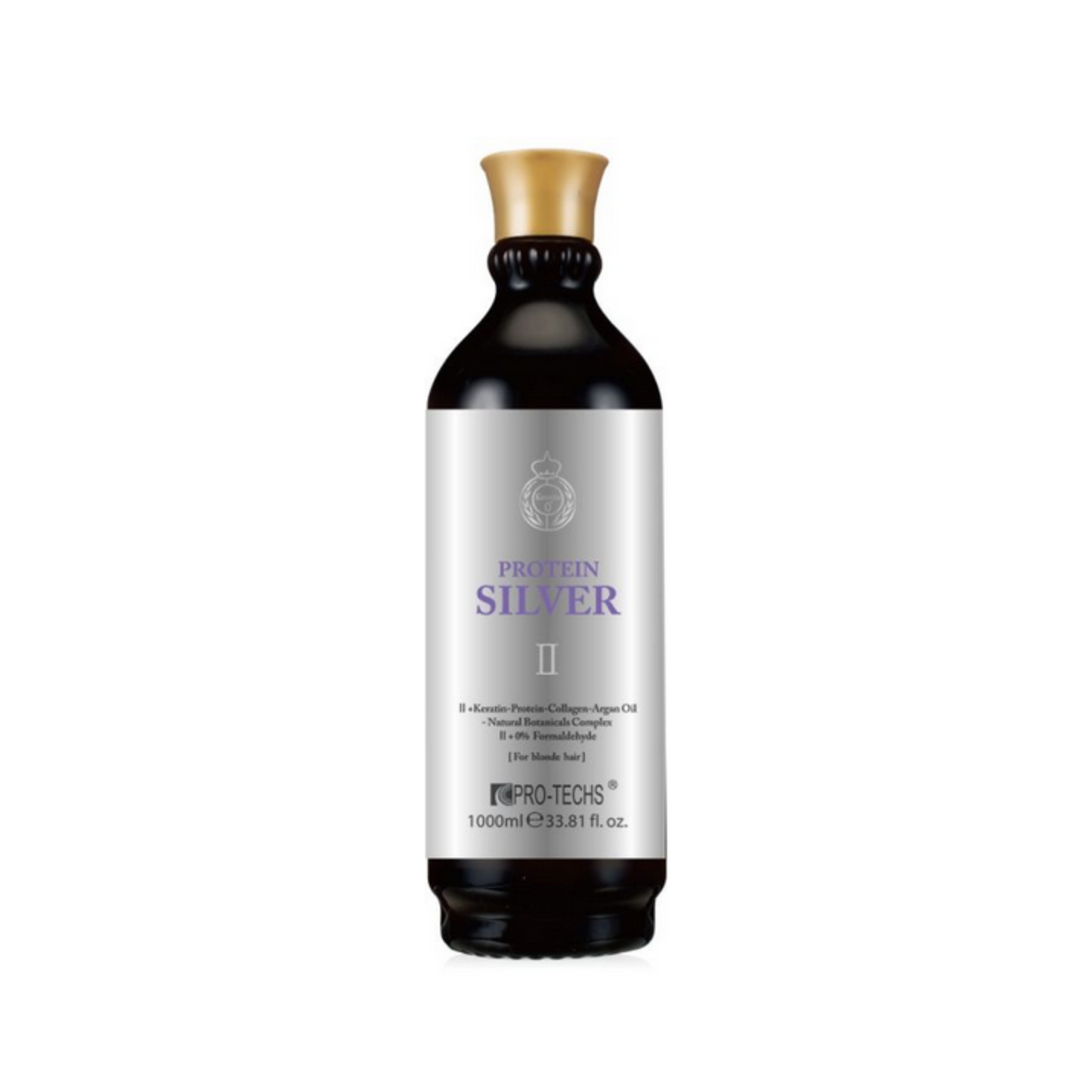 PRO-TECHS Keratin 0+ Protetin Silver för blonda hårtyper 1000ML