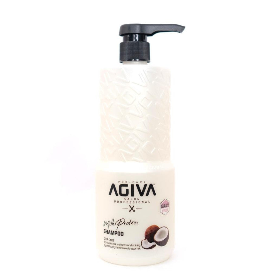 Agiva Shampoing Milk Protein Coconut Oil 800ML AGIVA