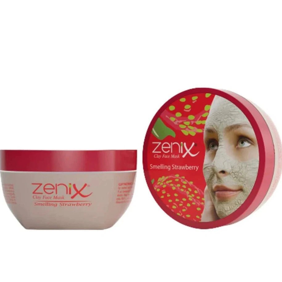 clay face mask strawberry ZENIX