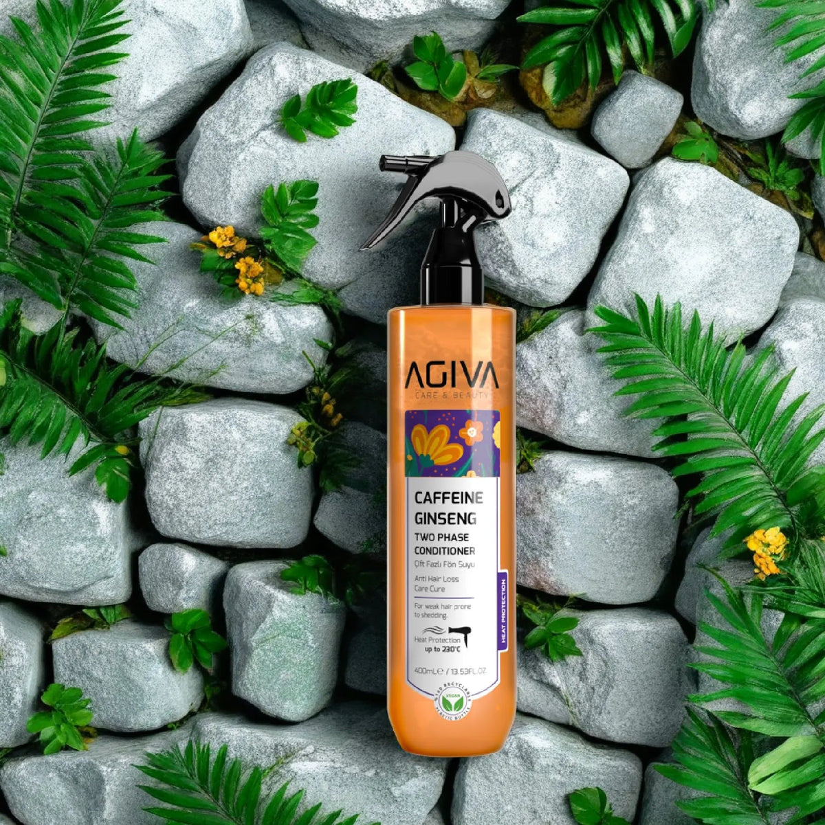 Caffeine Ginseng Pro Care Two Phase Conditioner AGIVA