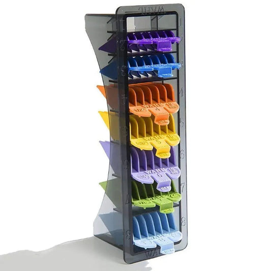 Professional Color Coded Attachment Combs 8 Pcs BarberCity