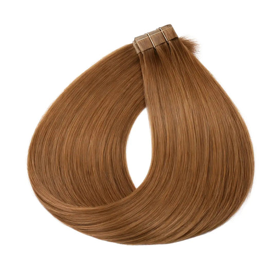Tape-in Löshår Äkta Remy – Lightest Blonde 10.0 (Color #10) | 60 cm | Double Drawn Extensions