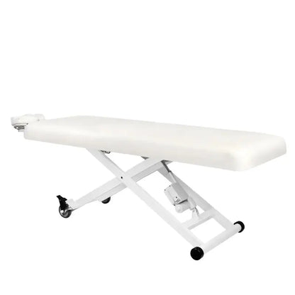Electric bed massage azzurro 1 force. White BarberCity
