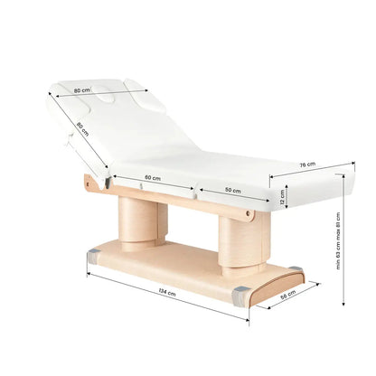 Spa cosmetic bed azzurro 4 strong. heated BarberCity