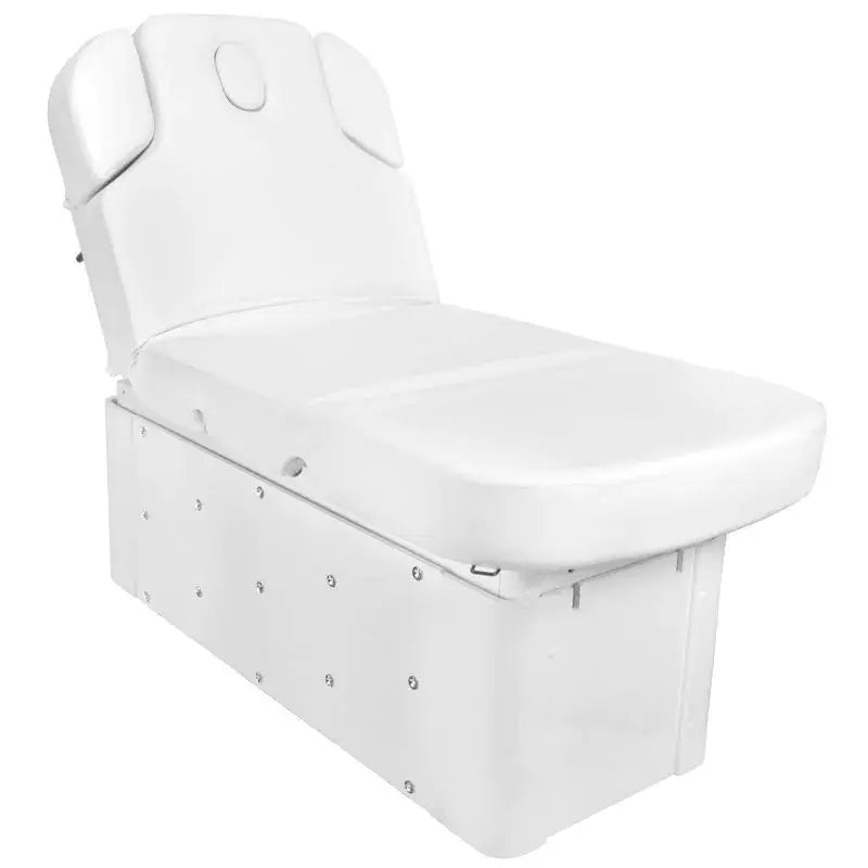 Spa beauty bed azzurro krystal  4 strong. white heated BarberCity