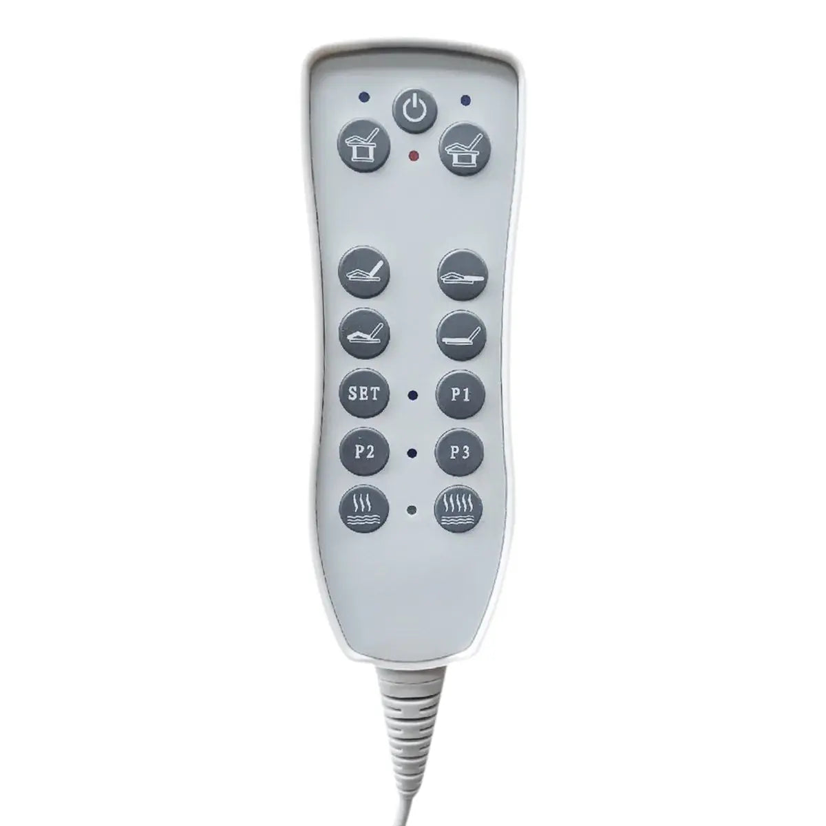 Spa beauty bed azzurro krystal  4 strong. white heated BarberCity