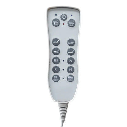 Spa beauty bed azzurro krystal  4 strong. white heated BarberCity