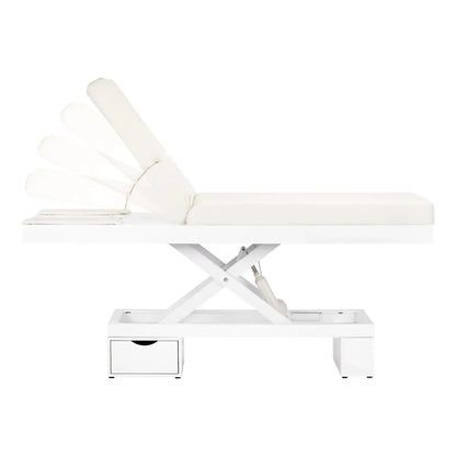 Spa cosmetic bed azzurro glowing white heated BarberCity