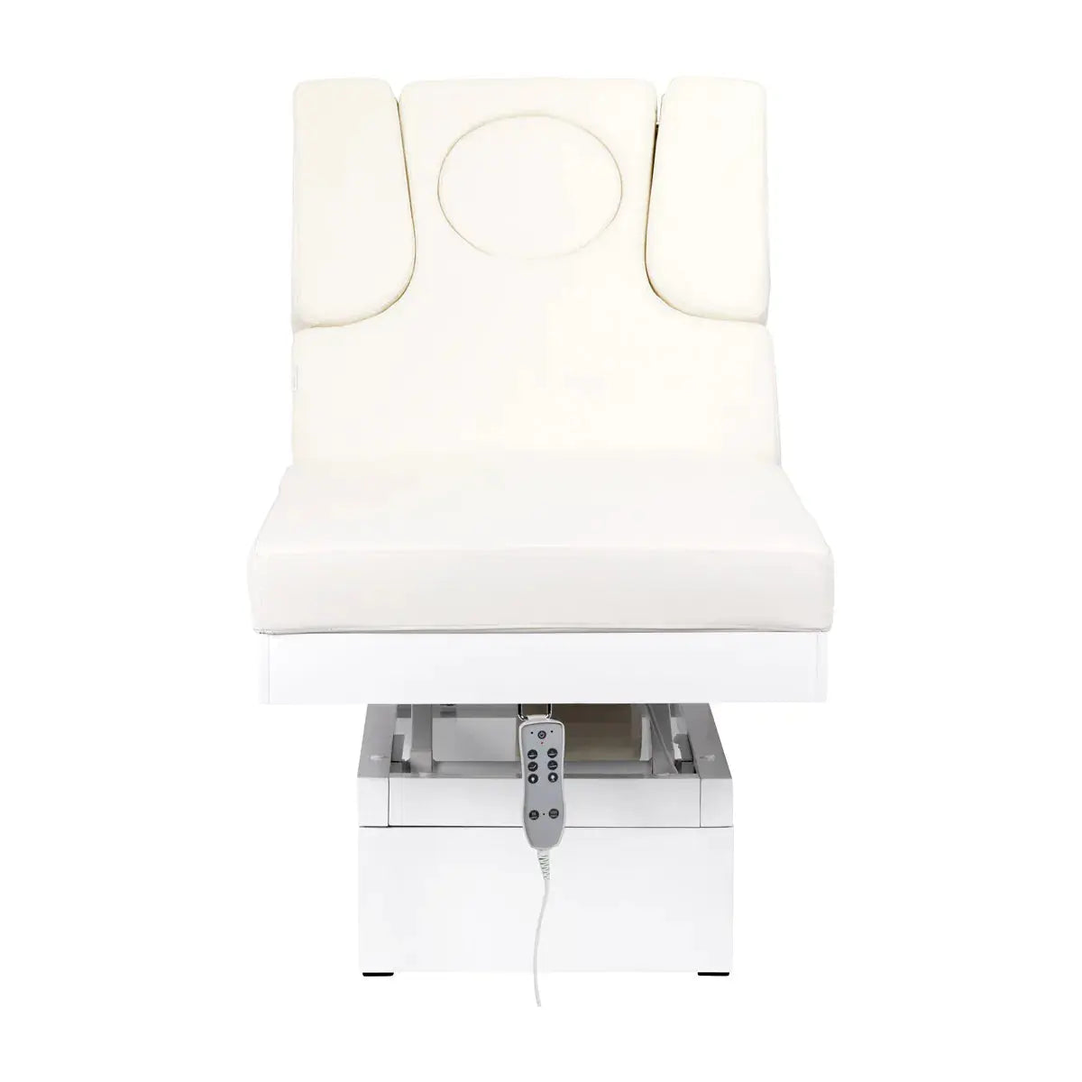 Spa cosmetic bed azzurro glowing white heated BarberCity