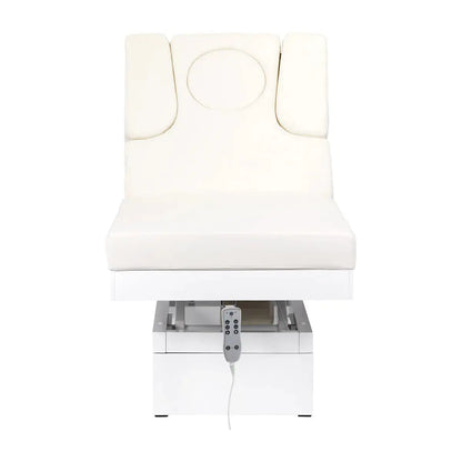 Spa cosmetic bed azzurro glowing white heated BarberCity