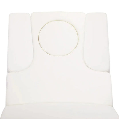 Spa cosmetic bed azzurro glowing white heated BarberCity