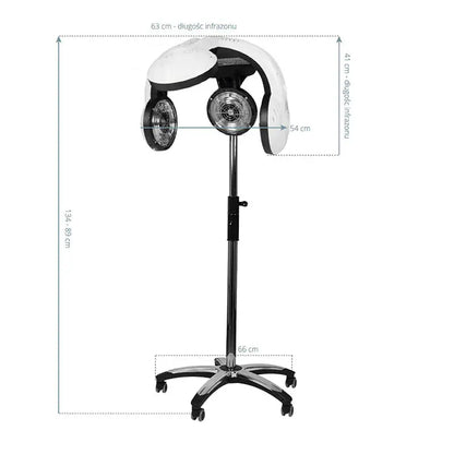 Infrazon standing 938 white Gabbiano