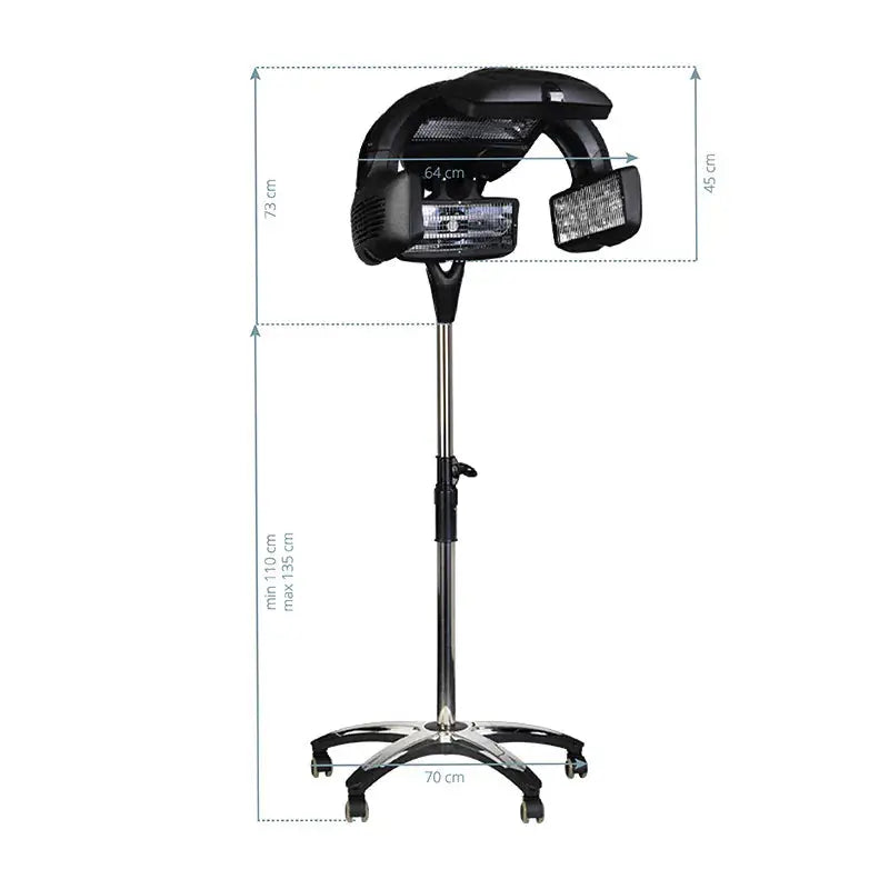 Infrazon standing  Y-707 BLACK Gabbiano