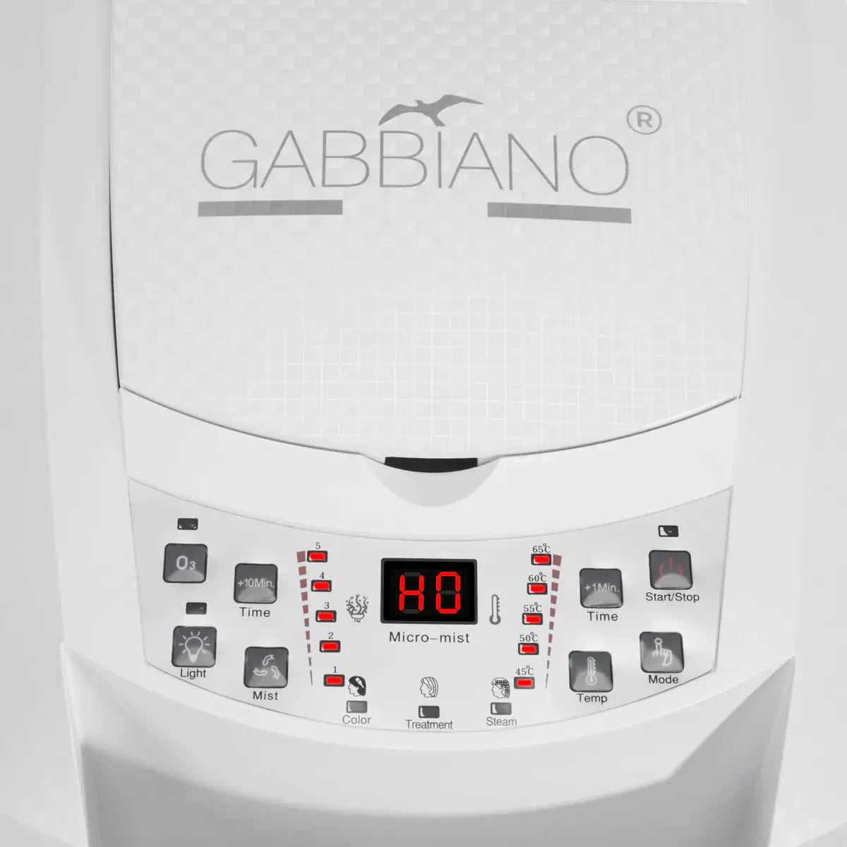 Standing hairdressing sauna 408D white with active ozone Gabbiano