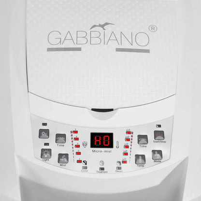 Standing hairdressing sauna 408D white with active ozone Gabbiano