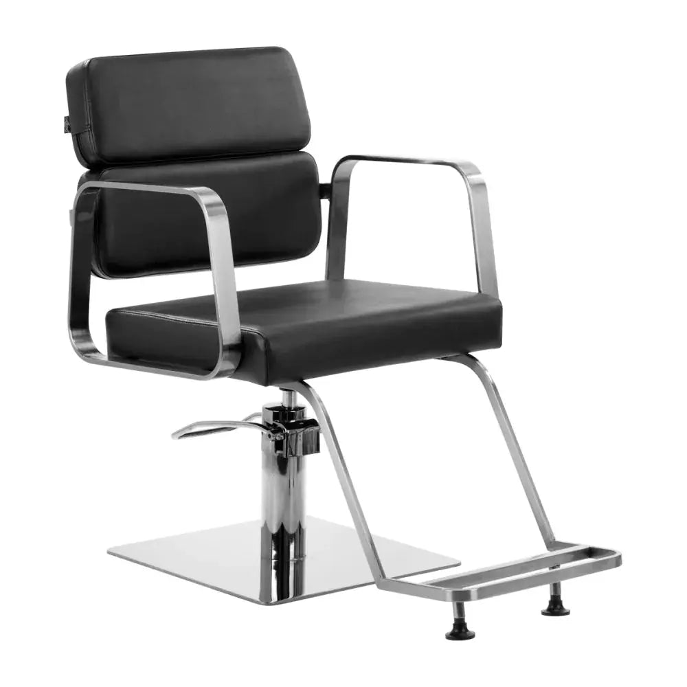 Porto hairdressing chair black Gabbiano