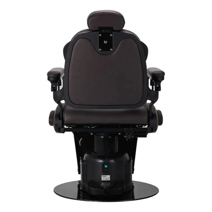 Duke Electric Barber Chair Brown Gabbiano