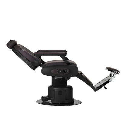 Duke Electric Barber Chair Brown Gabbiano