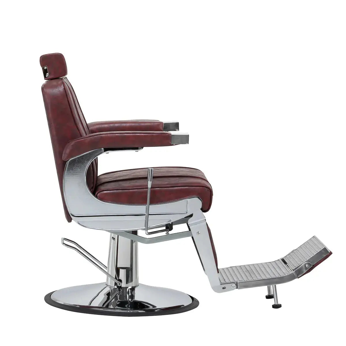Barber chair BM88066 burgundy Hair System