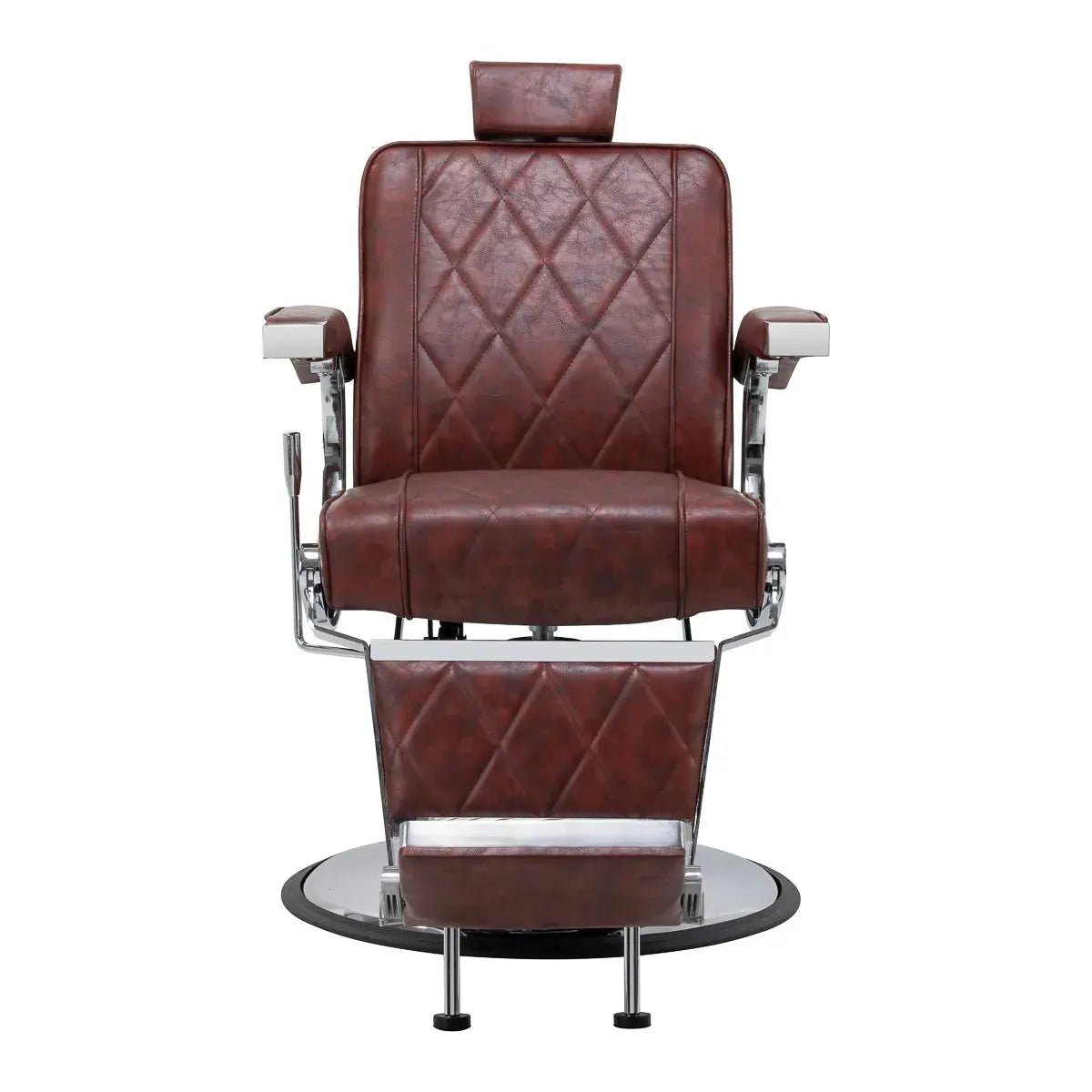 Barber chair BM88066 burgundy Hair System