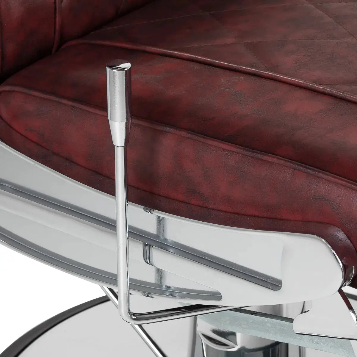 Barber chair BM88066 burgundy Hair System