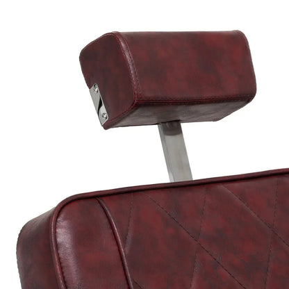 Barber chair BM88066 burgundy Hair System