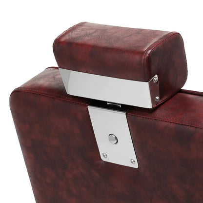 Barber chair BM88066 burgundy Hair System