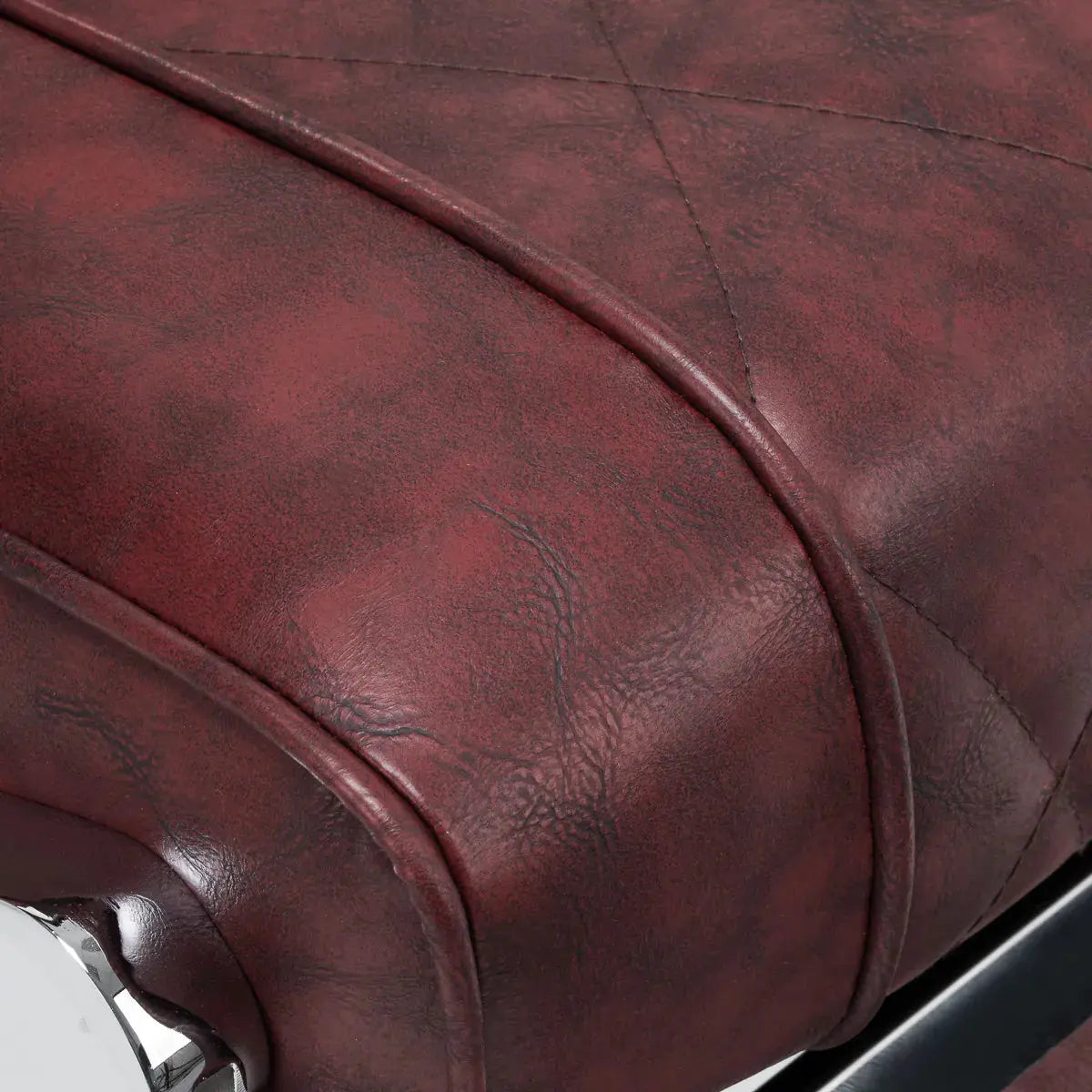 Barber chair BM88066 burgundy Hair System