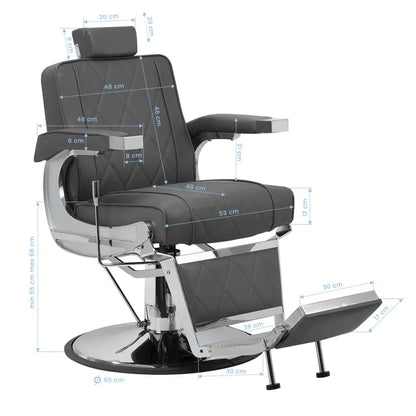 barber chair BM88066 grey Hair System