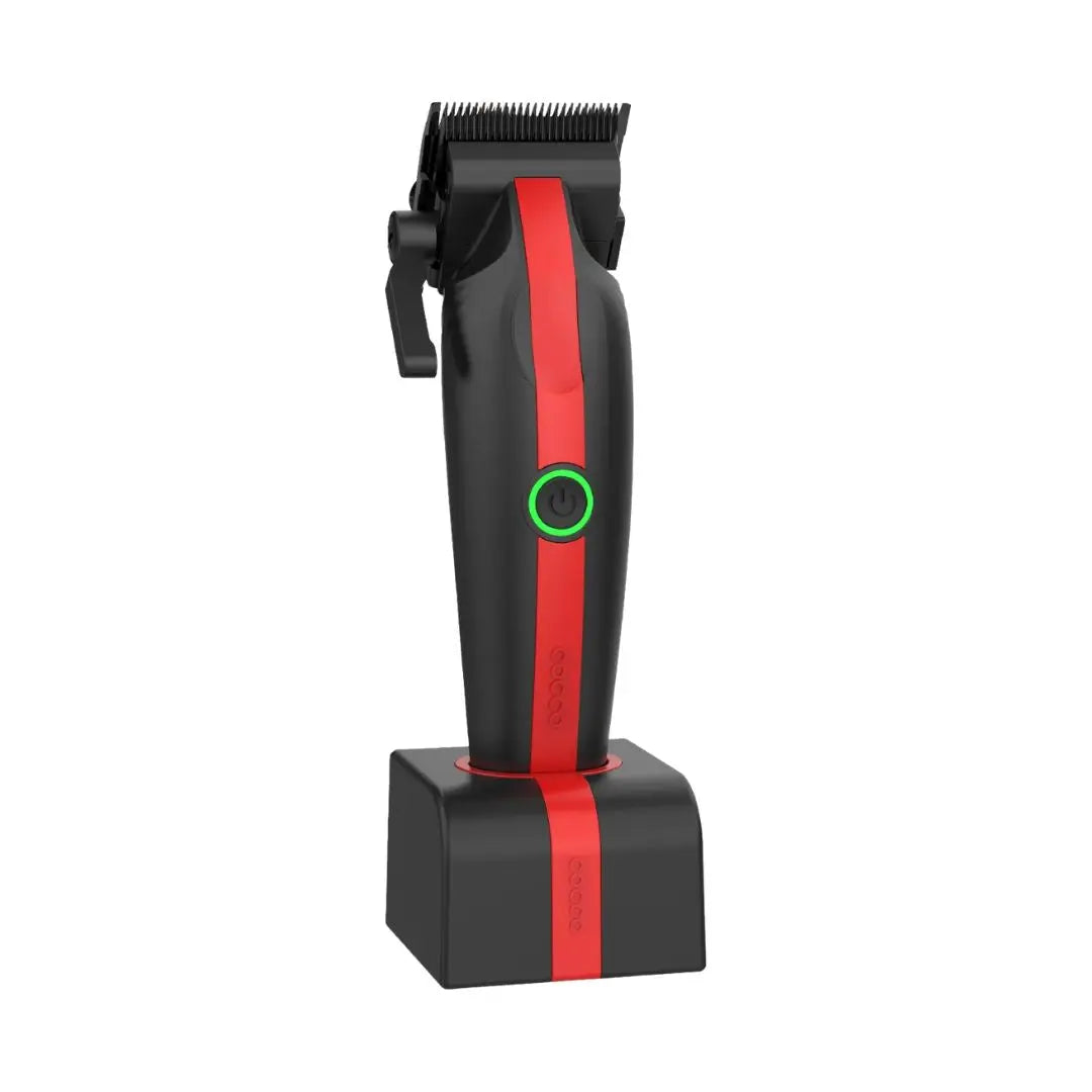 COCCO Veloce Lite Black Red Stripe – Professionell Hårklippare COCCO