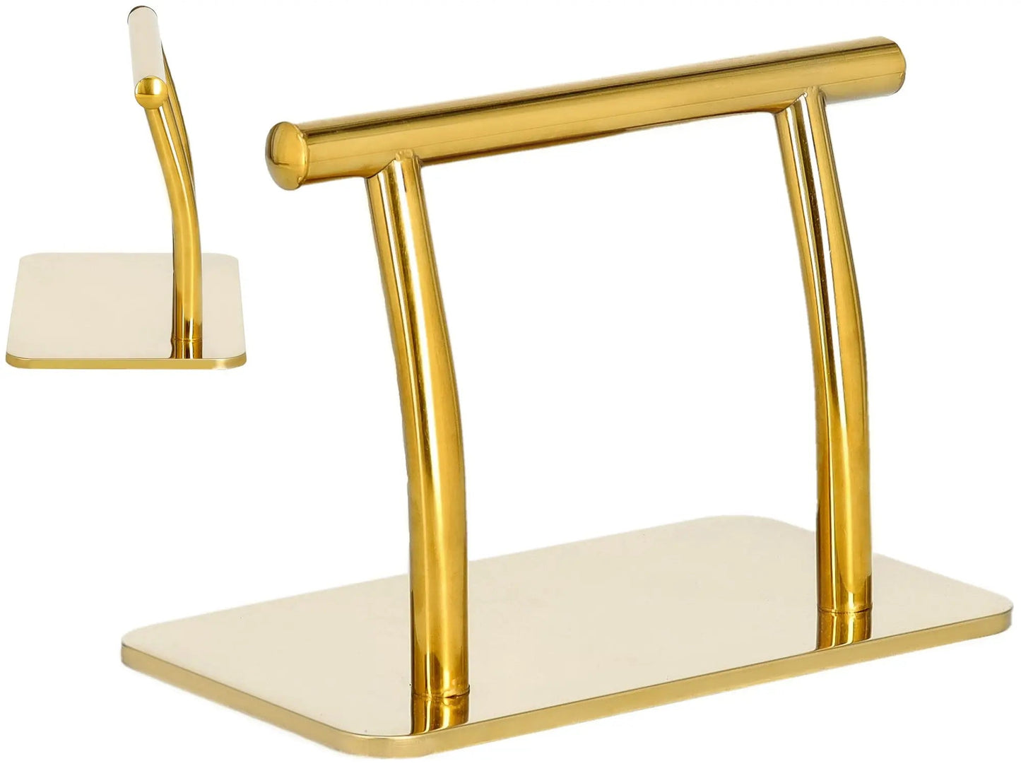 Frisörfotstöd – Gold BarberCity