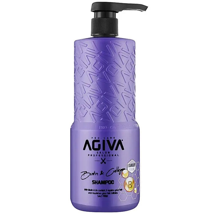 Biotin & Collagen Shampoo 800ML AGIVA