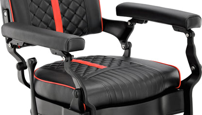 Barber chair Black-RED