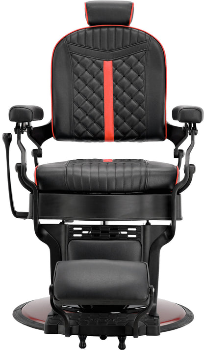 Barber chair Black-RED