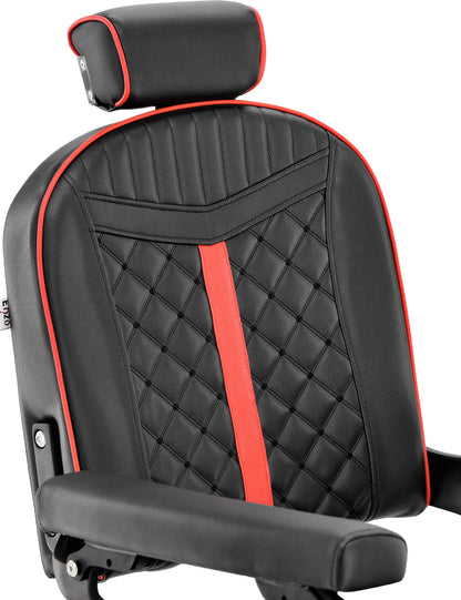 Barber chair Black-RED