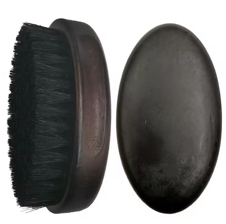 Naturlig mini skäggborste i trä My Store