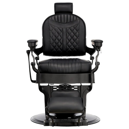 Barber chair Black-Black My Store