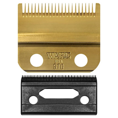 Wahl Professional Stagger Tooth Gold Blade Set DLC Titanium WAHL