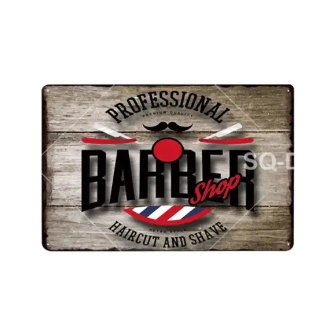 Barber Vintage Metal #49 My Store