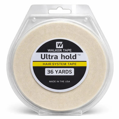 Walker Tape Ultra Hold Tejp 0,8 cm × 32,9 m – Hair System Tape Hårsystem