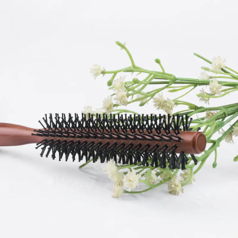 Rundborste i trä – 22,3 cm BarberCity