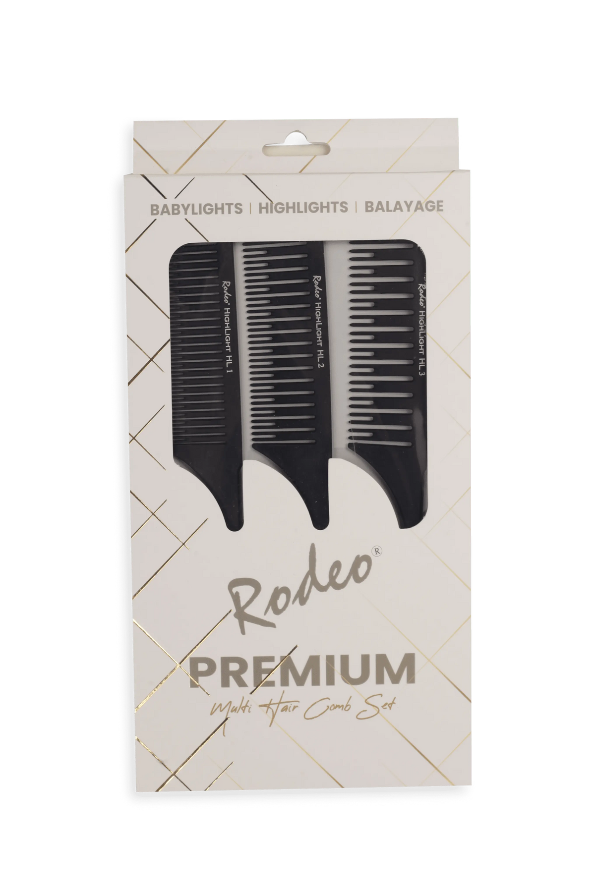 Rodeo Professional Premium Multi Hair Comb Set Rodeo Professional