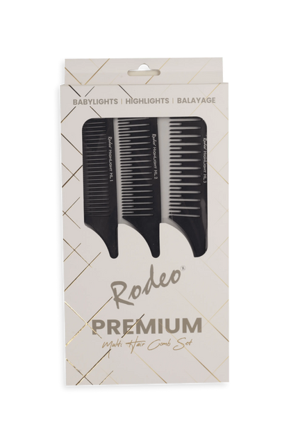 Rodeo Professional Premium Multi Hair Comb Set Rodeo Professional