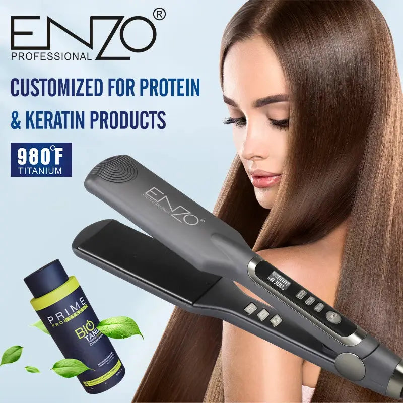 ENZO EN-5118 – Professionell Keratin Plattång ENZO